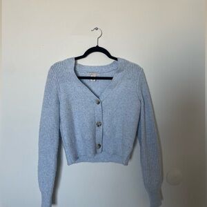 SINCERELY JULES Soft Blue Cardigan